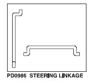 PD0986 STEER. LINKAGE