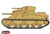 M3 Lee/Grant Medium Tank 1:76