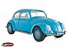 VW Beetle Blue (J6015)