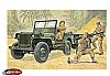 Willys MB JEEP with trailer (314)