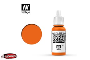 Acrylic Transparent Orange - Vallejo (70935)