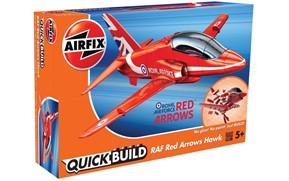 Red Arrows Hawk QUICK BUILD (J6018)