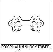PD0809 FR Shock Tower