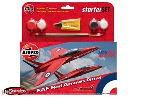 Airfix RAF Red Arrows Gnat Starter Set (55105)